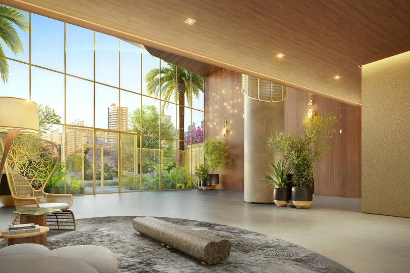 Perspectiva Ilustrada do Lobby