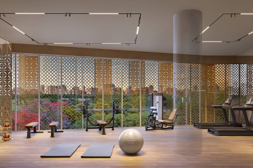 Perspectiva Ilustrada do Fitness Studios