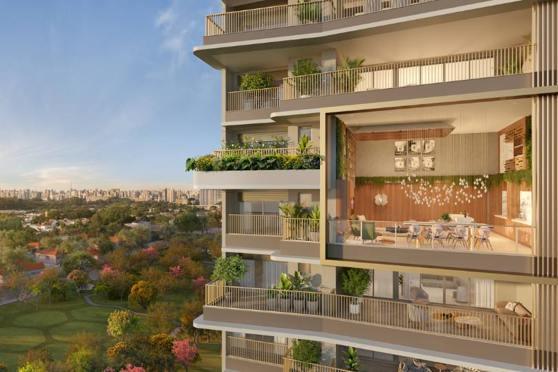 Perspectiva Ilustrada do Empreendimento