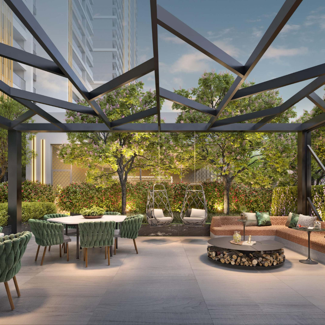 Perspectiva Ilustrada da Churrasqueira