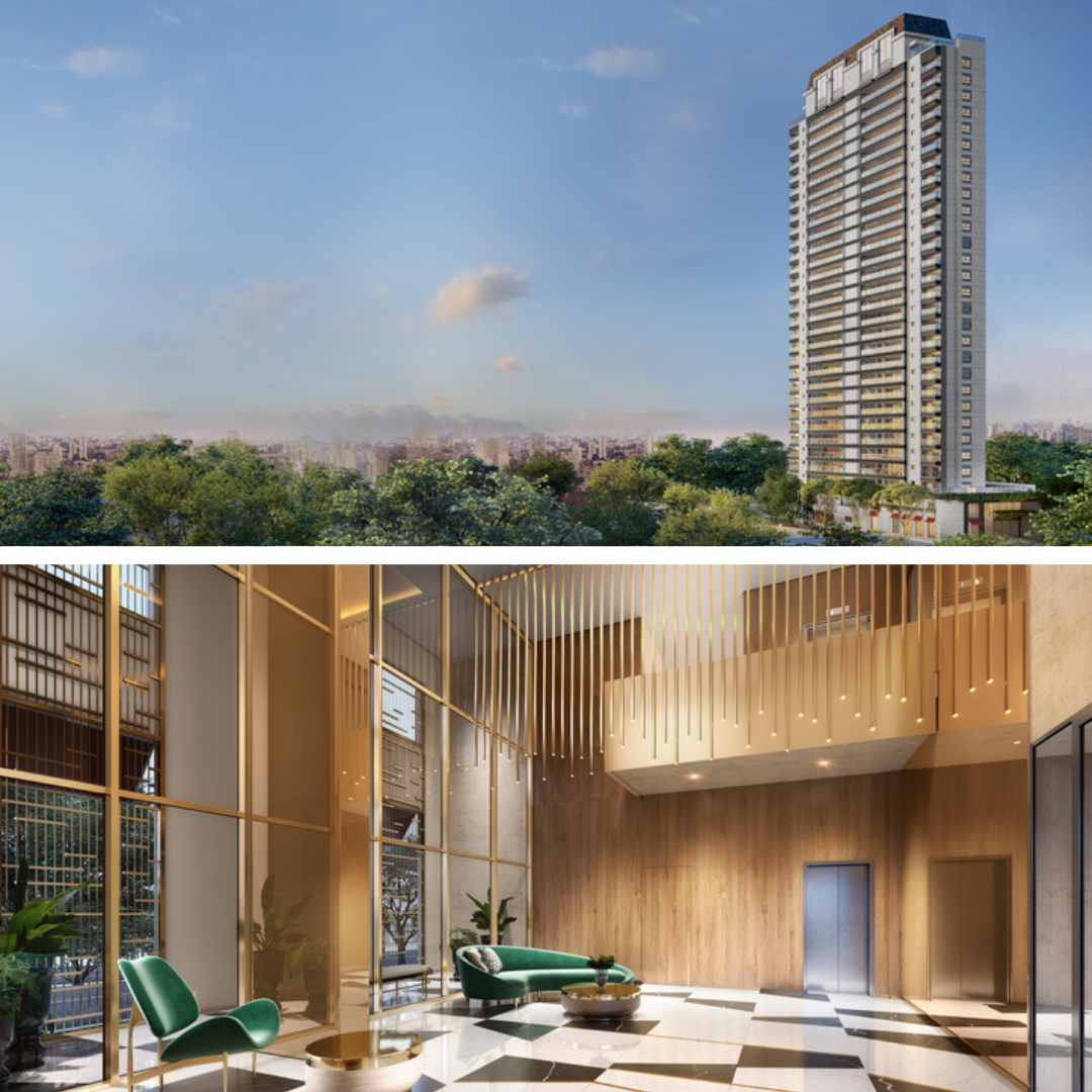 Perspectiva Ilustrada do Lobby