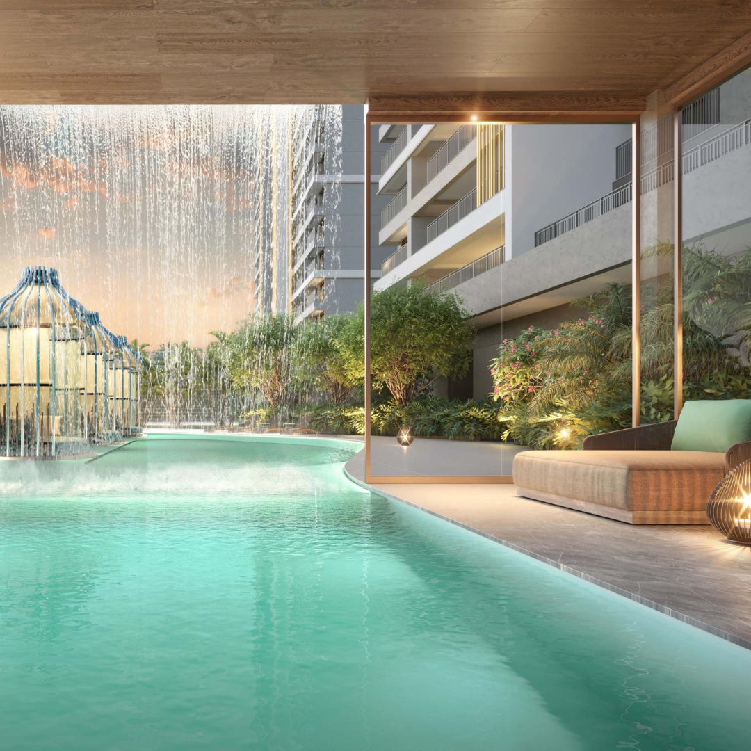 Integração entre Indoor Pool e Outdoor Pool