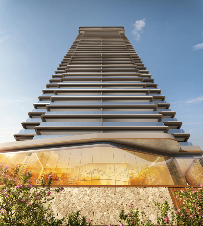 Perspectiva Ilustrada da Fachada